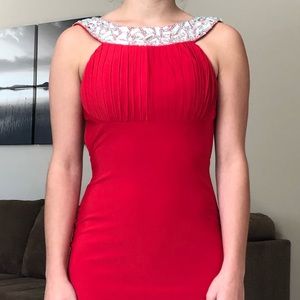 Red Sherri hill cocktail